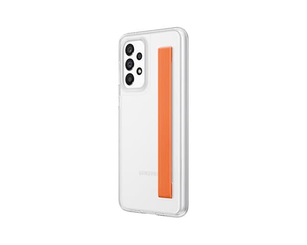 Samsung EF-XA336 - Bakskal till mobiltelefon - polykarbonat, termoplastisk polyuretan (TPU) - genomskinlig - för Galaxy A33 5G (EF-XA336CTEGWW)