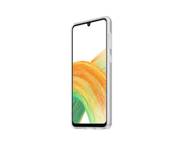 Samsung EF-XA336 - Bakskal till mobiltelefon - polykarbonat, termoplastisk polyuretan (TPU) - genomskinlig - för Galaxy A33 5G (EF-XA336CTEGWW)