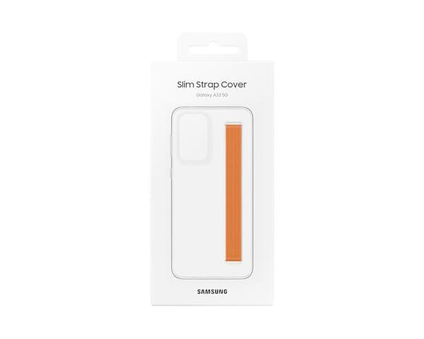 Samsung EF-XA336 - Bakskal till mobiltelefon - polykarbonat, termoplastisk polyuretan (TPU) - genomskinlig - för Galaxy A33 5G (EF-XA336CTEGWW)