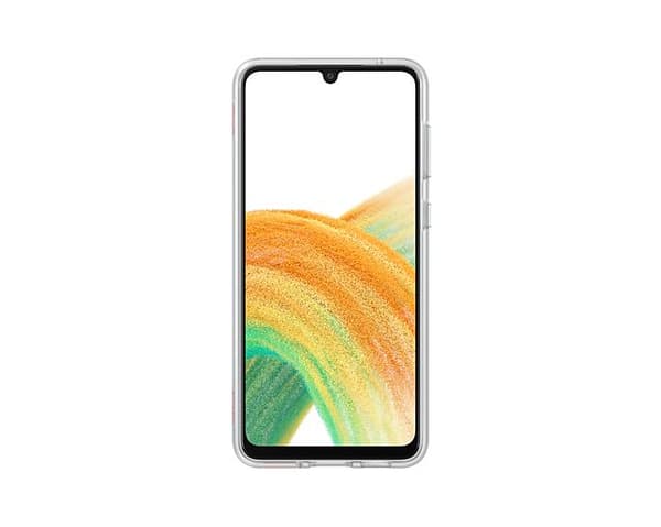 Samsung EF-XA336 - Bakskal till mobiltelefon - polykarbonat, termoplastisk polyuretan (TPU) - genomskinlig - för Galaxy A33 5G (EF-XA336CTEGWW)