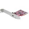 Pikkukuva 1 / 4: StarTech 1-porttinen USB-C PCIe -sovitin - USB-C SuperSpeed 20 Gbit/s PCI Express 3.0 x4 isäntäohjainkortti - Win/Linux/macOS (PEXUSB321C) - USB-sovit