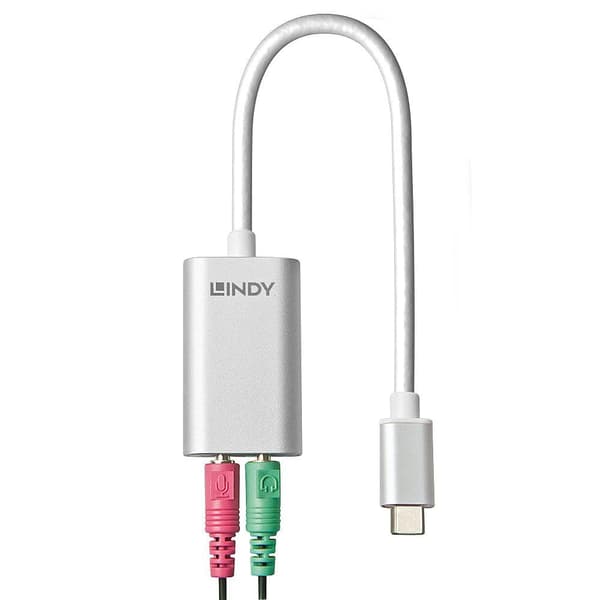 Lindy Audio Adapter - Ljudkort - USB-C (42711)
