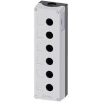 Siemens tomt hus 6 installationssteder (L x B x H) 280 x 85 x 64 mm Grå SIRIUS ACT 3SU1806-0AA00-0AB1 1 stk (3SU1806-0AA00-0AB1)