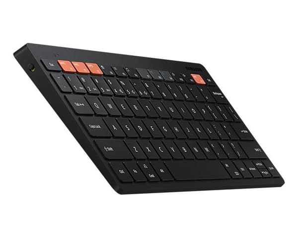 Samsung Smart Keyboard Trio 500 EJ-B3400 - tastatur - trådløs - Bluetooth 5.0 - QWERTZ - Tysk - sort