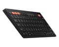 Miniatyrbillede 3 af 6: Samsung Smart Keyboard Trio 500 EJ-B3400 - tastatur - trådløs - Bluetooth 5.0 - QWERTZ - Tysk - sort