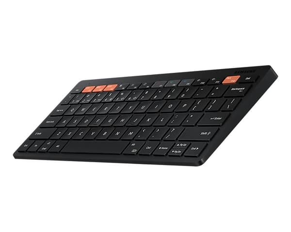 Samsung Smart Keyboard Trio 500 EJ-B3400 - tastatur - trådløs - Bluetooth 5.0 - QWERTZ - Tysk - sort
