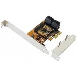 EXSYS EX-3517 - Seriel ATA III - PCI Express x2 - 6 Gbit/s - ASMEDIA 1062 + JMicro JMB 575S - CE - FCC - ROHS - 0 - 55 °C (EX-3517)