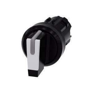 Siemens drejekontakt frontring plast sort, hvid 2 x 45° SIRIUS ACT 3SU1002-2BL60-0AA0 1 stk (3SU1002-2BL60-0AA0)