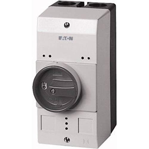 Eaton tomt hus med drejekontakt (L x B x H) 158 x 80 x 126 mm sort, grå CI-PKZ0-GVM 1 stk. (263526)