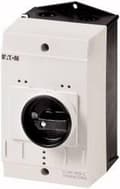 Miniatyrbillede 3 af 3: Eaton CI-K2-PKZ0-NA-G Tomt hus Med drejekontakt (LxBxH) 130 x 100 x 160 mm Sort, Grå 1 stk.