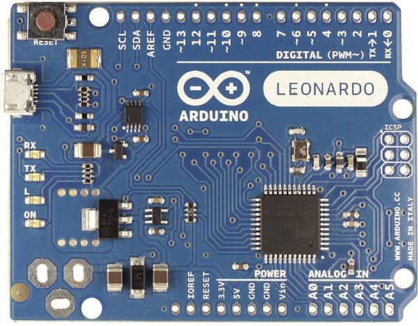 Arduino Leonardo uden Headers Development board Core ATMega32