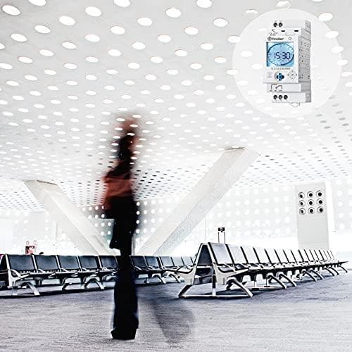 Finder 125182300000PAS Daglig / ugentlig Timer Digital 1 Reverser 16A 230AC