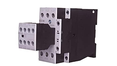 Eaton 106364 strömkontaktor, 3-polig med 2 NO- och 2 NC-kontakter, 7,5 kW/400 V/AC3