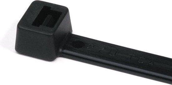 Hellermann Tyton T50S Buntband Polyamid Svart 100 st (T50S-HS-BK-C1)