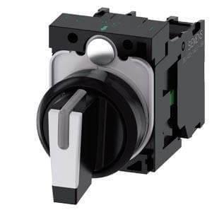 Siemens drejekontakt forring plast sort, hvid 2 x 45 ° SIRIUS ACT 3SU1100-2BM60-1NA0 1 stk (3SU1100-2BM60-1NA0)
