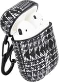 Miniatyrbillede 2 af 4: TERRATEC AirBox Beskyttelsesetui til AirPods Fabric Grain 3 Sort Hvid
