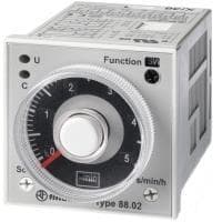 Finder SERIE 88 88.02.0.230.0002-1 0.230.0002 Multifunktionellt tidsrelä 1 st Tidsintervall: 0,05s-100h 2 växlingskontakter, en storlek