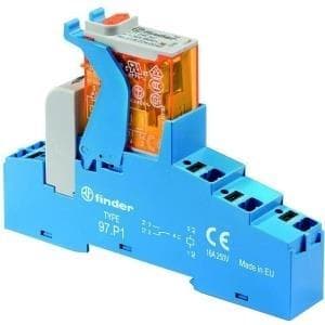 Finder-koblingsrelæ, 4C-serien med push-in-klemmer 1 stk. 4C.P1.8.230.0060 (4C.P1.8.230.0060)