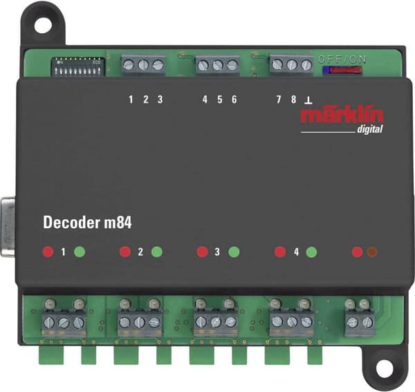 Märklin 60842 m84 Switch Decoder Module Flerfarvet