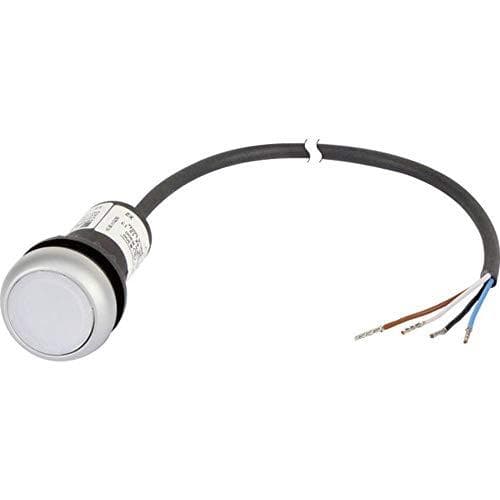 Eaton 185588 C22-DL-W-K10-24-P62 painonappi litteä valkoinen 1 kpl
