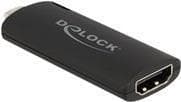 Delock - Videooptagelsesadapter - USB-C 2.0 - sort (88309)