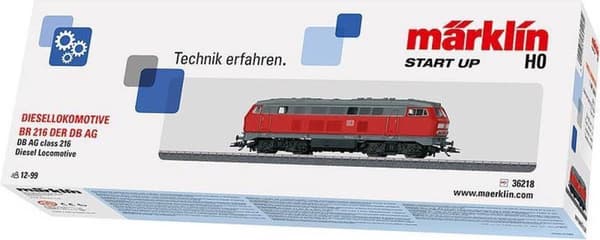 Märklin Start Up Diesellokomotiv BR 216 DB Flerfarvet