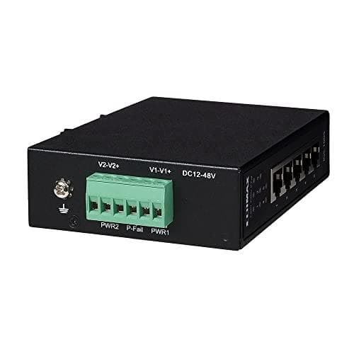 Edimax IGS-1005 - Switch - 5 x 10/100/1000 - DIN-skinne monteres, vægmonteres