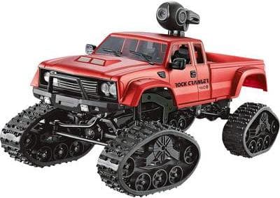 Amewi 22391 Pickup Truck FPV Harjattu 1:16 RC Malli Auto Sähköinen Telaketju Neliveto (4WD) RTR 2,4 GHz