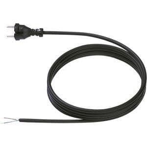 BACHMANN konturforsyningsledning 3m sw 246.175 H07RN-F 2x1 med stik type 24G løs 246.175 (246.175)
