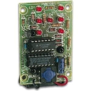 Velleman MK109 Interiør 6lamper Grøn belysningsdekoration (MK109)