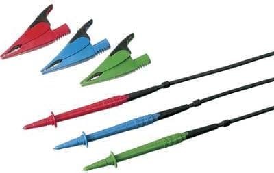 Fluke TL165X STD-testledning - sonde- og clipssæt (2107756)