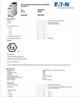 Miniatyrbillede 2 af 3: Eaton 066400 termistor maskinbeskyttelsesrelæ, 1NO + 1NC, 230V 50/60Hz, ingen genstartspærre