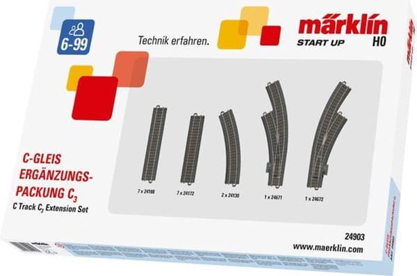 Märklin H0 Sporsæt C3 24903