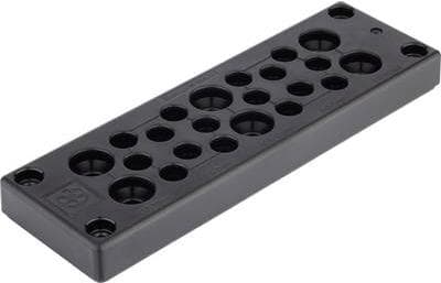 LAPP SKINTOP® MULTI version 2 kabelindføringspladeklemme Ø (maks.) 16 mm polycarbonat 1 stk (52220073)