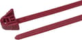 Miniatyrbillede 1 af 5: HellermannTyton 115-00043 REZ300-PA66-RD Kabelbinder Rød 100 stk.