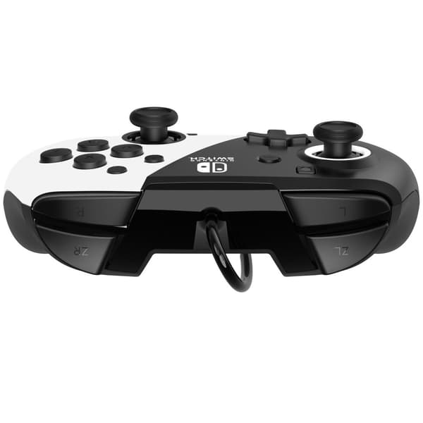 Faceoff Deluxe+ Audio Nintendo Switch Controller - musta/valkoinen