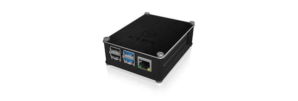 RaidSonic ICY BOX IB-RP110 - Etui - Plast, Aluminium - Sort (IB-RP110)