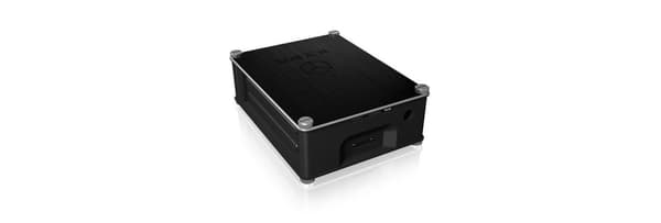 RaidSonic ICY BOX IB-RP110 - Etui - Plast, Aluminium - Sort (IB-RP110)