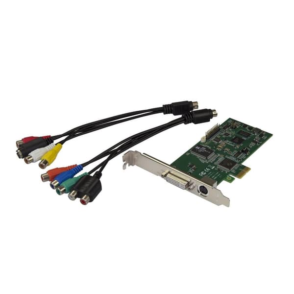 StarTech.com PCIe HDMI-videooptagelseskort HDMI, DVI, VGA eller komponentvideo 1080P ved 60 fps