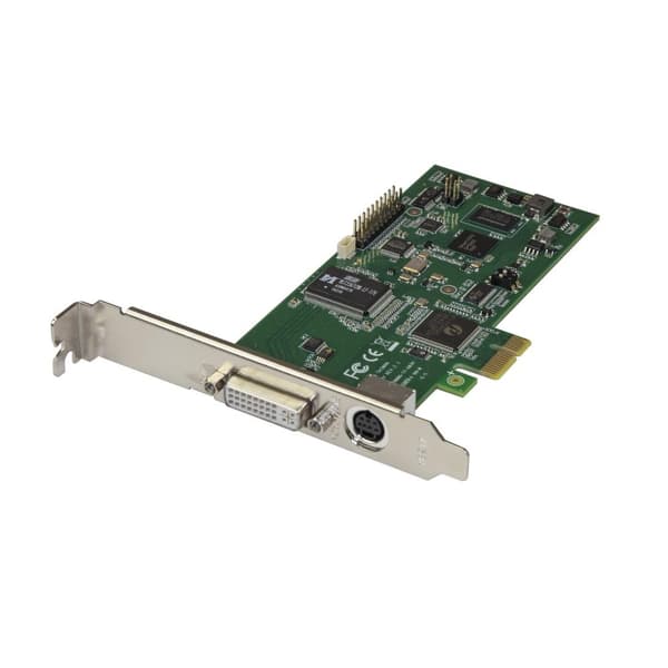 StarTech.com PCIe HDMI-videooptagelseskort HDMI, DVI, VGA eller komponentvideo 1080P ved 60 fps