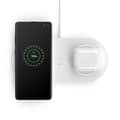 Miniatyrbillede 2 af 6: Belkin BOOST CHARGE Dual - Trådløs oplader + 30W AC-adapter - Trådløs oplader - 10W - Hvid