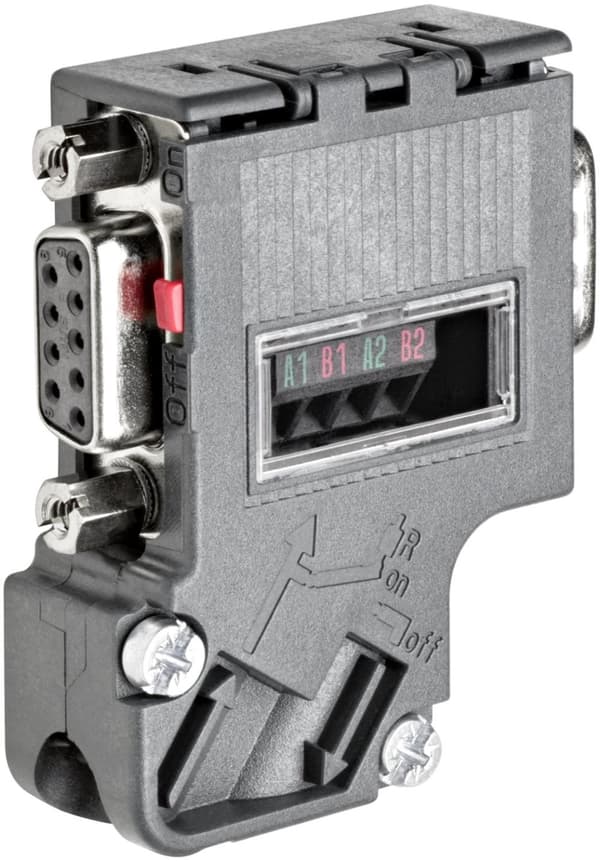 Siemens - Profibus stik 12 MB/s 15,8 x 54 x 39,5 mm