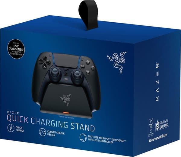 Razer Universal Quick Charging PlayStation 5 Ladestation - Midnight Black