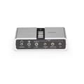 Pikkukuva 2 / 7: StarTech.com USB 2.0 Soundbox 7.1 -sovitin - Ulkoinen USB-äänikortti SPDIF Didital -äänellä - Ulkoinen äänikortti 8x 3,5 mm:n liitännällä