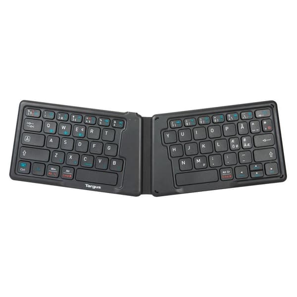 Targus - Näppäimistö - antimikrobinen - langaton - Bluetooth 5.1 - QWERTY - Pohjoismainen - musta - B2B