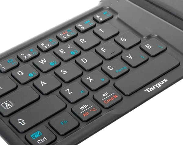 Targus - Näppäimistö - antimikrobinen - langaton - Bluetooth 5.1 - QWERTY - Pohjoismainen - musta - B2B