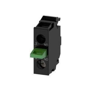 Siemens 3SU14002AA101BA0 3SU1400-2AA10-1BA0 kontaktmodul 1 NO kontakt 500V 1 stk.
