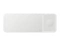 Miniatyrbillede 2 af 7: Samsung Wireless Charger Trio Smartphone / Galaxy Watch / Galaxy Buds - Hvid