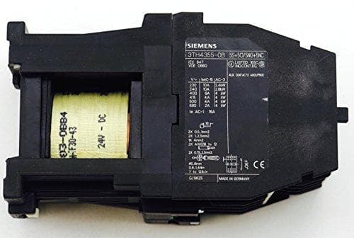 Siemens 3th43 AUX kontaktorer 3th4 55E 24 VDC skruv