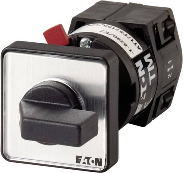 Eaton TM-1-15431/EZ Nokkakytkin 10 A 500 V 2 x 60 ° Harmaa, musta 1 kpl